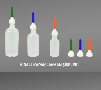 VİDALI KAPAK LAVMAN ŞİŞELERİ